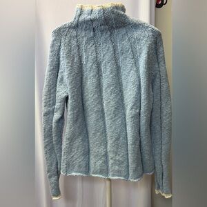 Tommy Hilfiger Light Blue Cowl Neck Sweater